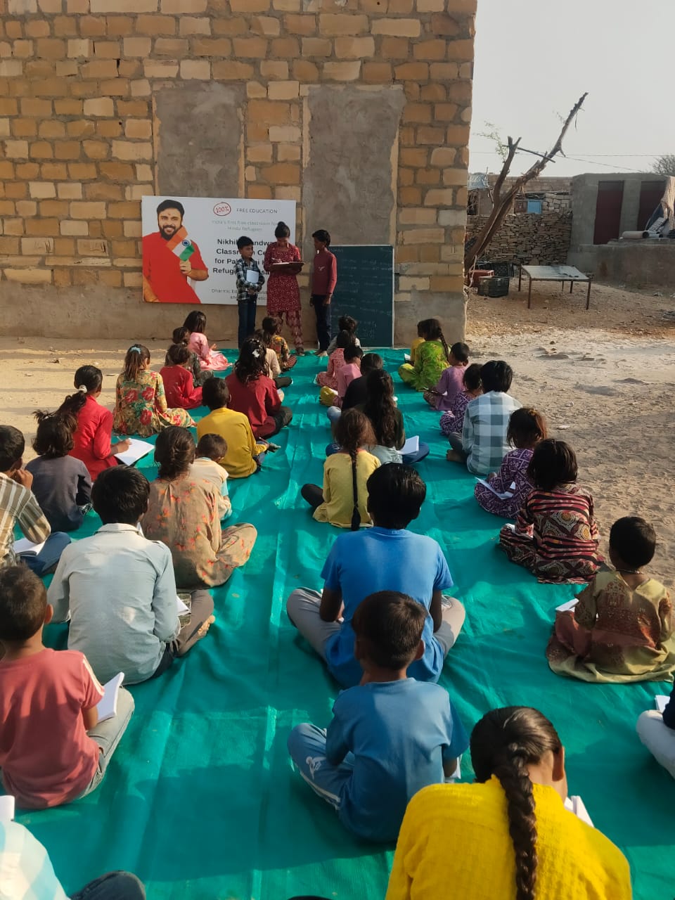 Pakistani Hindu orphans being educated